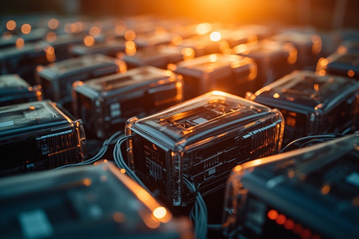 A network of interconnected servers protected by a glowing shield, symbolizing Kubernetes compliance and security.