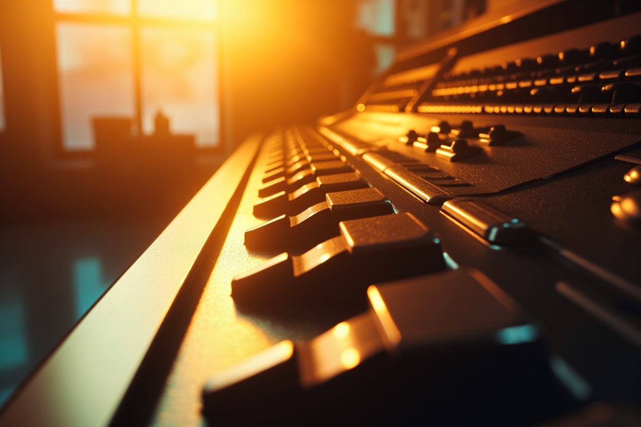 Control panel representing Kubernetes governance, showing organized management and control.