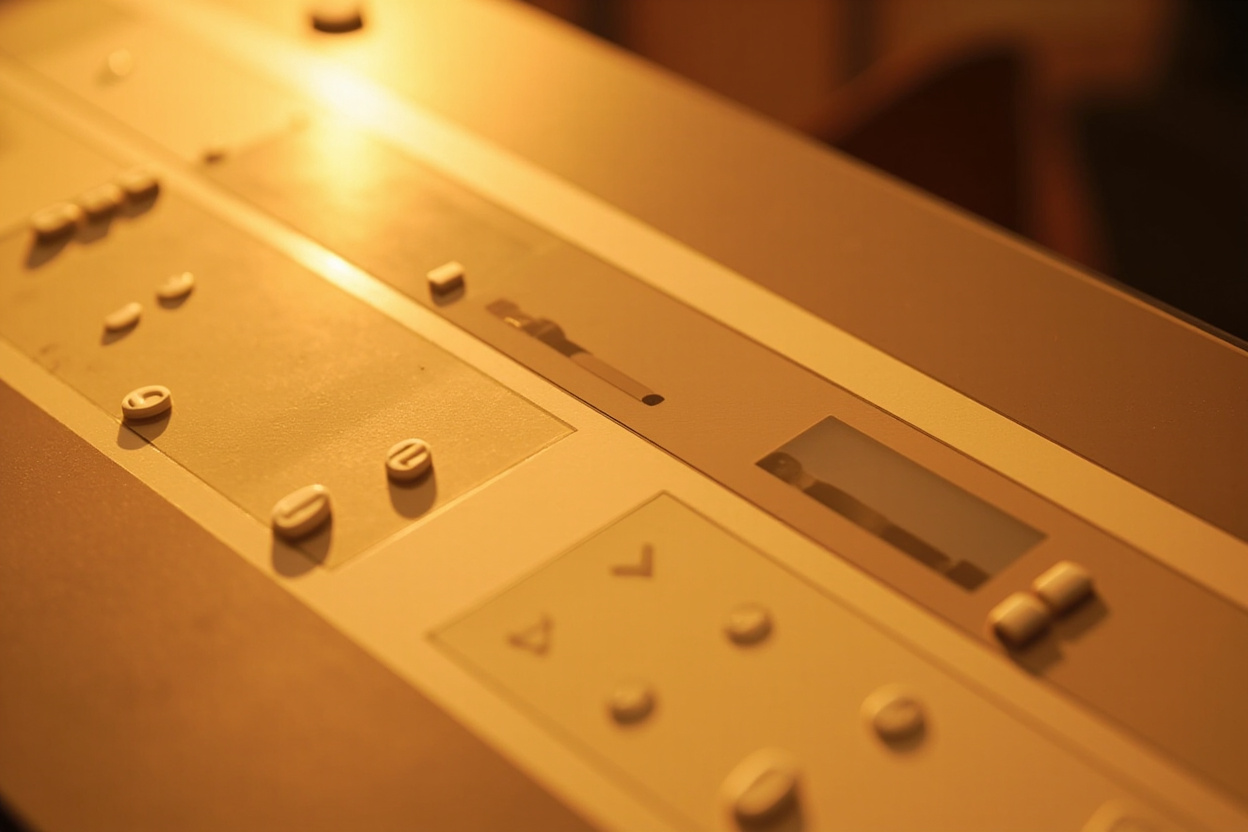 Automated control panel representing Kubernetes as a Service, showcasing simplified cluster management.